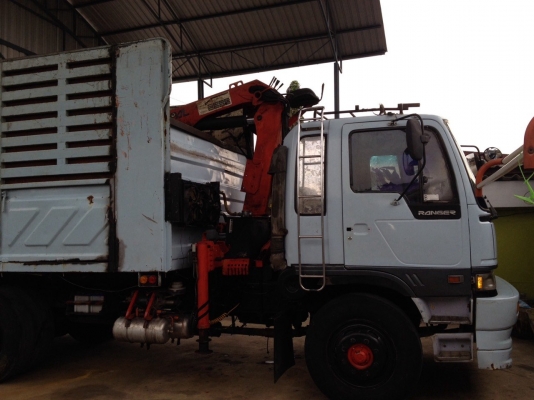 ขาย HINO 10 ล้อ พร้อมเครน คีบเหล็ก ปรับราคาลง รายละเอียดข้างใน