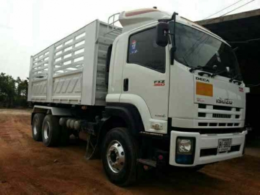 ขายรถบรรทุก 22 ล้อ พ่วงแม่-ลูกดั๊มพ์ ยี่ห้อ ISUZU DEGA FXZ 360 แรงม้า ปี 2554 ( เจ้าของขายเอง ไม่รับนายหน้า )