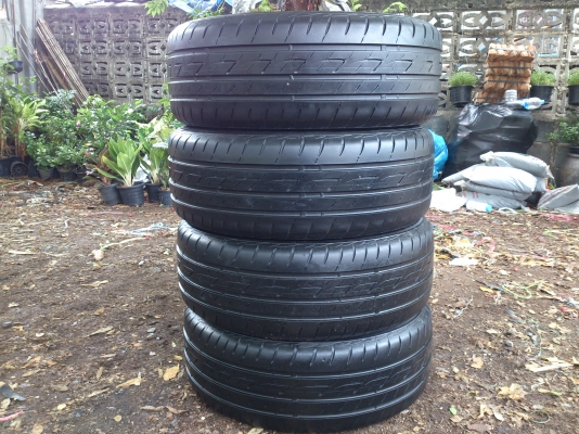 ขายยาง 205/55R16 Bridgestone Ecopia EP200 ยางสัปดาห์ที่05ปี14 ดอกยางเต็มนิ่มลึกสดเท่ากันไม่แตกลายไม่ร้าวไม่กินข้าง (สถาพ90\%) สวยๆ จำนวน 1 ชุด ขายยาง 205/55R16 Bridgestone Ecopia EP200 ยางสัปดาห์ที่05ปี14 ดอกยางเต็มนิ่มลึกสดเท่ากันไม่แตกลายไม่ร้าวไม่กินข้าง (สถาพ90\%) สวยๆ จำนวน 1 ชุด