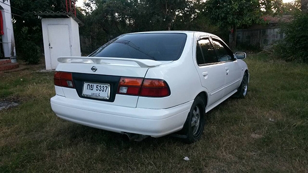 รถบ้านขอนแก่น ขาย Nissan sunny super saloon ปี97 ราคาถูก