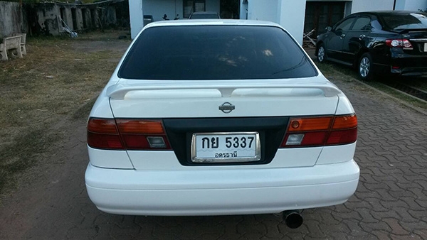 รถบ้านขอนแก่น ขาย Nissan sunny super saloon ปี97 ราคาถูก