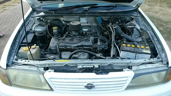 รถบ้านขอนแก่น ขาย Nissan sunny super saloon ปี97 ราคาถูก