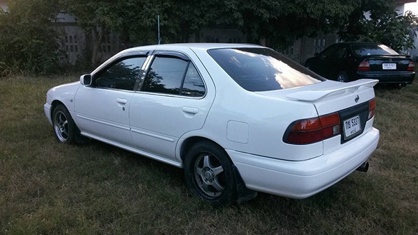 รถบ้านขอนแก่น ขาย Nissan sunny super saloon ปี97 ราคาถูก