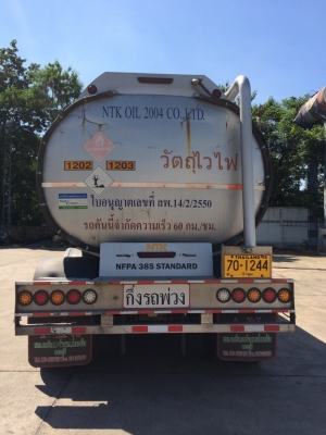 รถน้ำมันVolvo+แท้งค์40000ลิตร