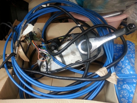 ขาย รีโมท Suzuki แบบ Top mount พร้อมสาย control จากญี่ปุ่น