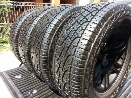 ขายล้อ 6 รู พร้อมยาง AT ขายล้อ 6 รู พร้อมยาง AT