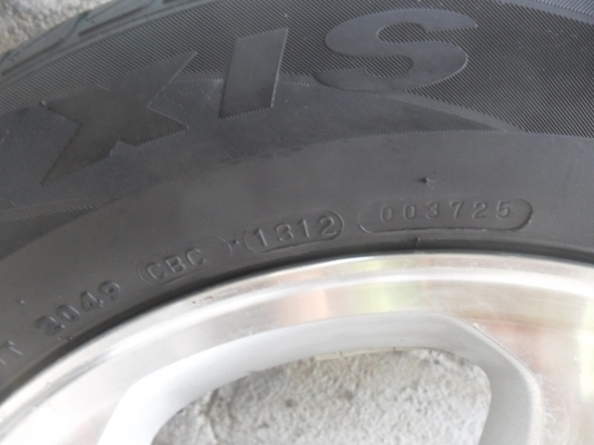 ล้อแม็ก 16นิ้ว 5รู114 ฮอนด้า พร้อมยาง สวยๆ 4 ล้อ ราคา 5500 บาท