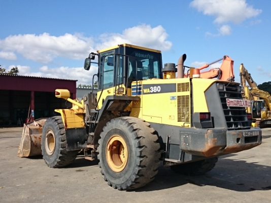 WA380-6-66345 รถเก่าจากประเทศญี่ปุ่น รถจอดที่ นวนคร แล้วครับ