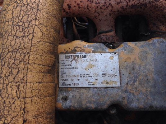 ขายรถแบ็คโฮ CAT 312 B เอกสารเล่มทะเบียน