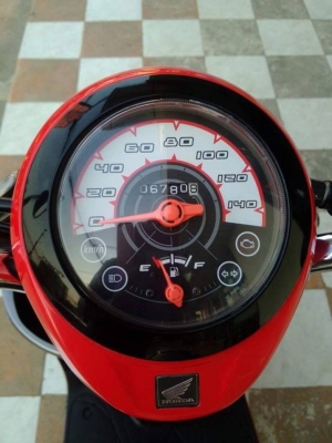 รถสวยวิ๊ง All New Honda Scoopy &ndash; i สีดำ แดง ลาย ACTIVE BOY รุ่นใหม่ล่าสุด