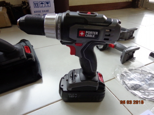 ชุดสุดคุ้ม porter cable สว่านไร้สาย เลื่อยวงเดือนไร้สาย ไฟฉาย เลื่อยชักไร้สาย