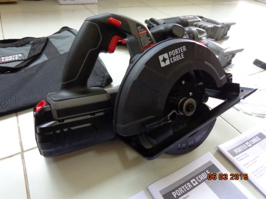 ชุดสุดคุ้ม porter cable สว่านไร้สาย เลื่อยวงเดือนไร้สาย ไฟฉาย เลื่อยชักไร้สาย