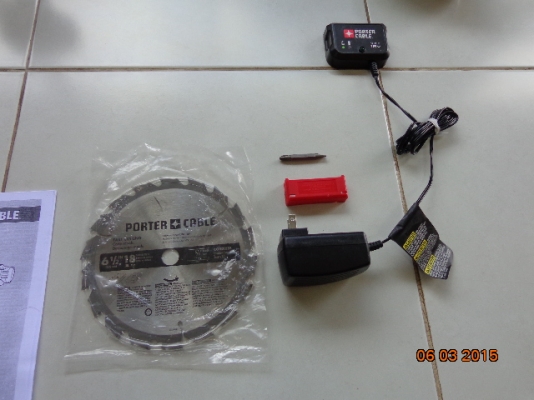 ชุดสุดคุ้ม porter cable สว่านไร้สาย เลื่อยวงเดือนไร้สาย ไฟฉาย เลื่อยชักไร้สาย