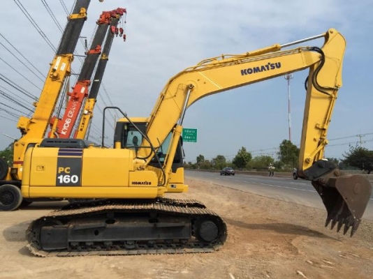 ขายรถแบคโฮ KOMATSU PC160-7 ระบบไฟฟ้าเต็ม รถนอกนำเข้าสภาพสวยพร้อมใช้งาน มีVDOการทำงานครับ ขายรถแบคโฮ KOMATSU PC160-7 ระบบไฟฟ้าเต็ม รถนอกนำเข้าสภาพสวยพร้อมใช้งาน มีVDOการทำงานครับ