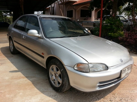 honda civic 1.6  ไฟฟ่าทั้งคัน พร้อมโอน รถพร้อมใช้ ทำสีใหม่