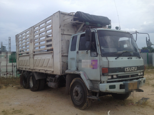 ขายรถ 10 ล้อ ไม่ดั้ม / ISUZU ร๊อกกี้ 1 เพลา 195 นางฟ้า ( มี 3 คัน ให้เลือกครับ )