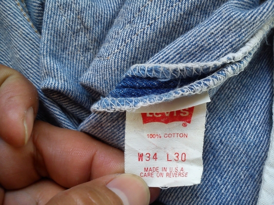 กางเกงยีนส์ Levis 501 made in USA กางเกงยีนส์ Levis 501 made in USA