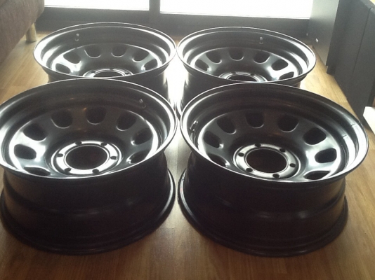 ขายล้อกระทะลาย rock 17 สภาพสวย