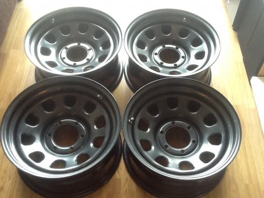 ขายล้อกระทะลาย rock 17 สภาพสวย