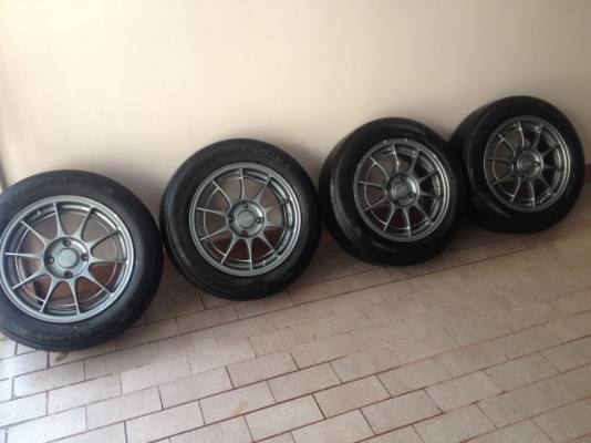 ล้อ ENKEI NT03 แท้ๆขอบ16กว้าง7นิ้วอ๊อฟ43 4รู114เก่าญี่ปุ่นสภาพสวยๆ ล้อ ENKEI NT03 แท้ๆขอบ16กว้าง7นิ้วอ๊อฟ43 4รู114เก่าญี่ปุ่นสภาพสวยๆ