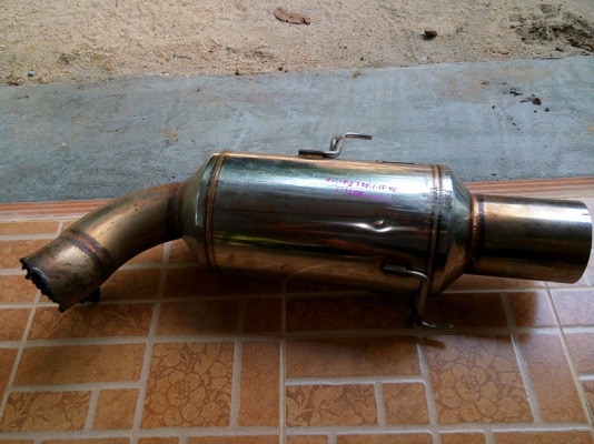 ขายท่อไอเสีย KSP ไส้ตรง 3.5 นิ้ว