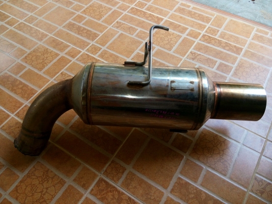 ขายท่อไอเสีย KSP ไส้ตรง 3.5 นิ้ว ปาก 4.5นิ้ว