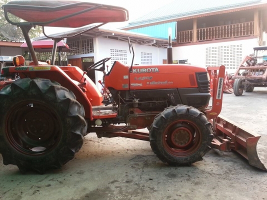 คูโบต้า L4508 4 WD 2 เพลา พร้อมใบมีดราช้าง เดิมๆ