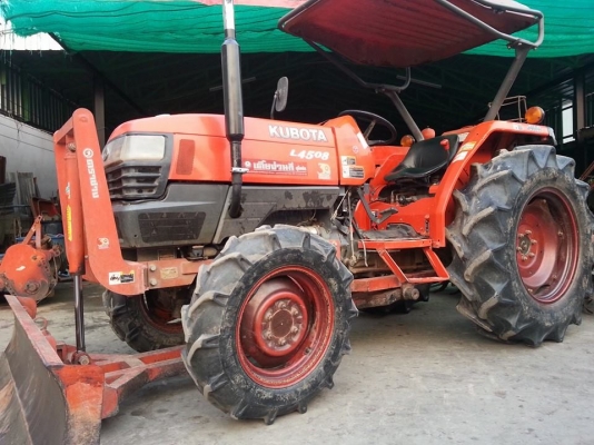 คูโบต้า L4508 4 WD 2 เพลา พร้อมใบมีดราช้าง เดิมๆ
