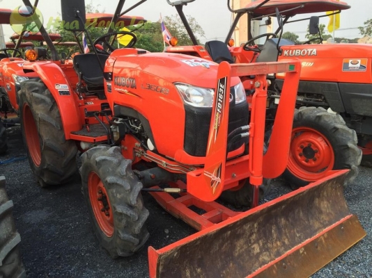 รถไถพร้อมใช้มือสองคูโบต้า L3608 พร้อมใบมีดหน้าคานล่าง  ดาวน์ 30,000 บาท