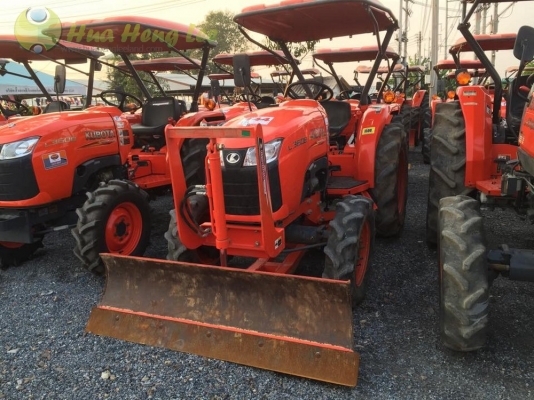 รถไถพร้อมใช้มือสองคูโบต้า L3608 พร้อมใบมีดหน้าคานล่าง  ดาวน์ 30,000 บาท