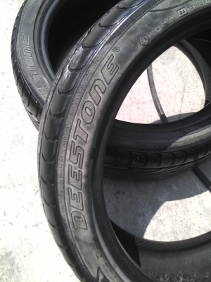 205/45R17 DEESTO NE CARRERAS R102 ปี2012 มี 2 เส้น tel.081-427-3941