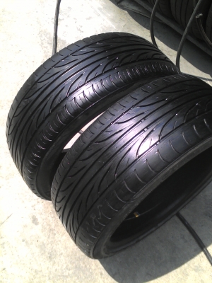 205/45R17 DEESTO NE CARRERAS R102 ปี2012 มี 2 เส้น tel.081-427-3941