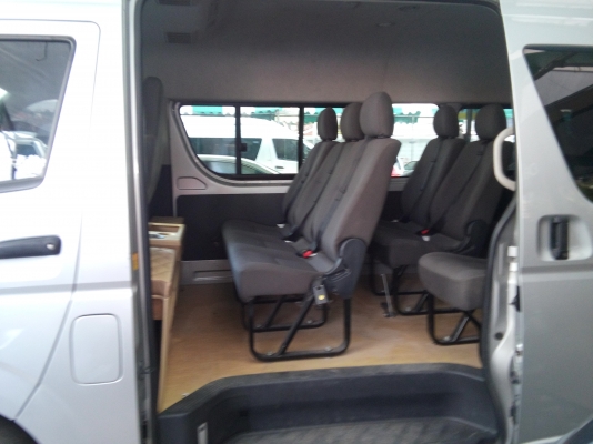 ขายค่ะรถตู้  TOYOTA COMMUTER ดีเชลล์  ปี 2014 เดิมๆ สภาพพร้อมใช้งาน ราคา 920,000  บาท โทรสอบถาม  คุณตันหยง 0922726669 ตันหยงค่ะ