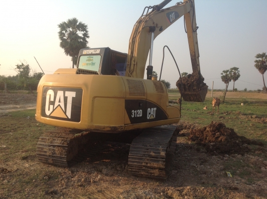 ขายแมกโคแคท312Dกะบอกดำรถสวยป้ายแดงสีเดิมไฟฟ้าเต็มอินวอย