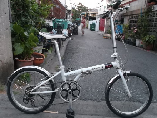 จักรยาน CHEVROLET เกียร์ SHIMANO 6เกียร์ พับได้ 3800