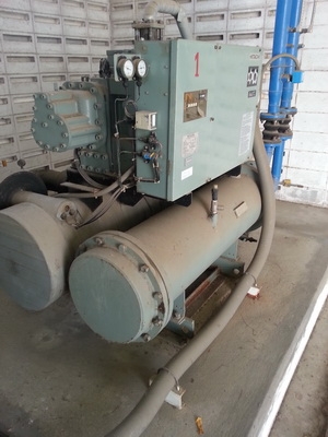 ขายชิลเลอร์ 40 ตันจำนวน2ชุดพร้อมปั๊มน้ำ ไลน์ท่อสเตนเลส วาล์วสเตนเลส คูลลิ่งทาวเวอร์ 320,000 บาท