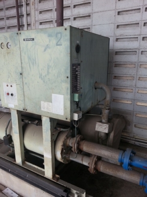 ขายชิลเลอร์ 40 ตันจำนวน2ชุดพร้อมปั๊มน้ำ ไลน์ท่อสเตนเลส วาล์วสเตนเลส คูลลิ่งทาวเวอร์ 320,000 บาท