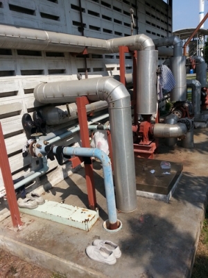ขายชิลเลอร์ 40 ตันจำนวน2ชุดพร้อมปั๊มน้ำ ไลน์ท่อสเตนเลส วาล์วสเตนเลส คูลลิ่งทาวเวอร์ 320,000 บาท