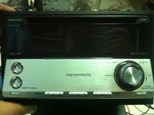 Pioneer FH-P077MSzz 24Bit MP3 MD CD MDสไลไฟ้า สีไฟ7สี มือ2 ญี่ปุ่น