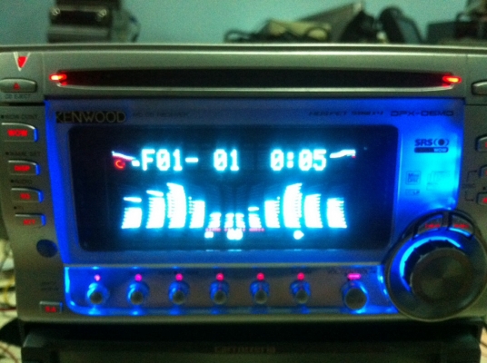 KENWOOD  DPX-06MD 24Bit MP3 MD CD กราฟฟิก มือ2 ญี่ปุ่น