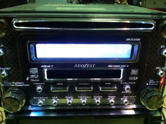 ADDZEST DMZ636BK MP3 CMD CD ไฟ7สี มือ2 ญี่ปุ่น ADDZEST DMZ636BK MP3 CMD CD ไฟ7สี มือ2 ญี่ปุ่น
