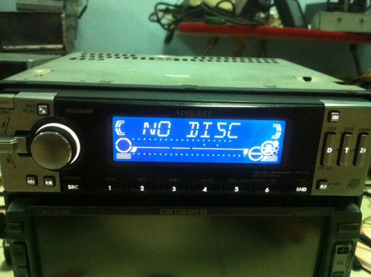 ADD ZEST DXZ555MP MP3 CD 3ปรีเอ้า มือ2 ญี่ปุ่น