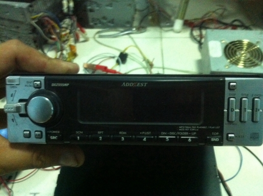 ADD ZEST DXZ555MP MP3 CD 3ปรีเอ้า มือ2 ญี่ปุ่น