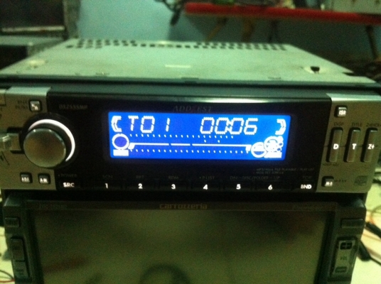 ADD ZEST DXZ555MP MP3 CD 3ปรีเอ้า มือ2 ญี่ปุ่น