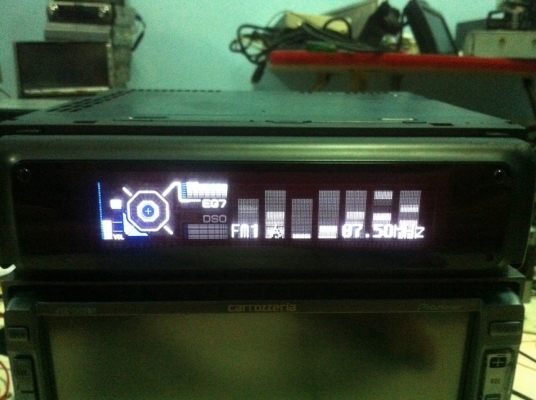 SONY ตัวท็อป CDX-M850MP 24Bit 4V CD MP3 FMคลื่นไทย AUX 3ปรีเอ้า ไฟฟ้า2หน้า กราฟฟิก