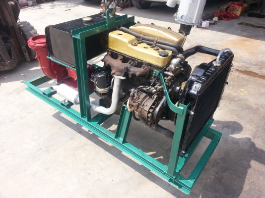 เครื่องสูบน้ำดีเซล4สูบขนาดเข้า6นิ้วออก6นิ้วของใหม่แรงและประหยัดคับ