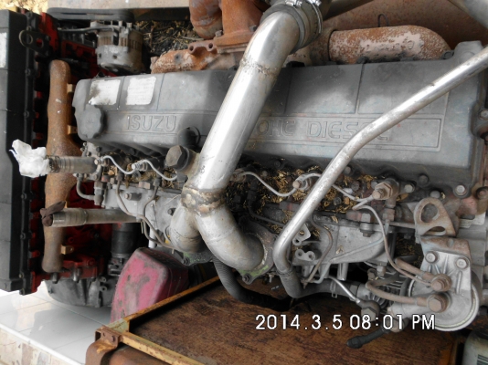 เครื่องอีซูซุ  6HHพร้อมโบ 95,000 บาท