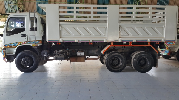 ขายรถ 10 ล้อ 2 เพลา กระบะเหล็กดั้ม ISUZU FXZ 270 ปี.46 ปรายปี รถสวย ยางเต็ม ราคาแค่.1650000 ต่อรอง สนใจโทรจองด่วน