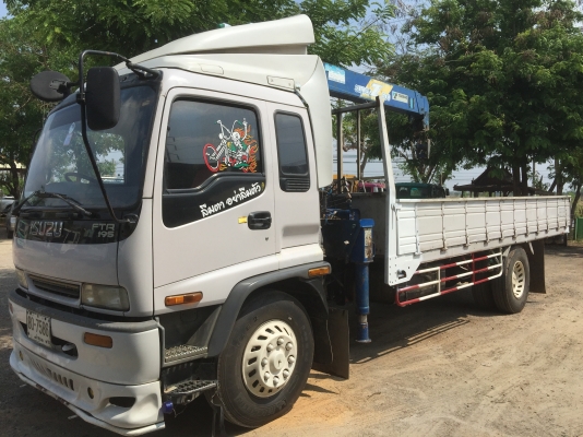 ขาย6ล้อ เดก้า195ปี48กระบะยาว6เมตรติดเครนTADANO 5ตัน