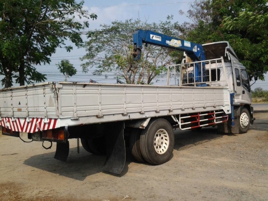 ขาย6ล้อ เดก้า195ปี48กระบะยาว6เมตรติดเครนTADANO 5ตัน